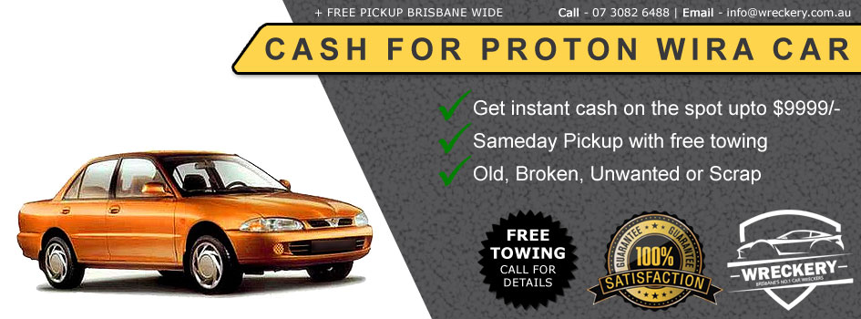 Proton Wira Car Wrecker Brisbane
